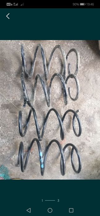 Пружина передня, задня е39