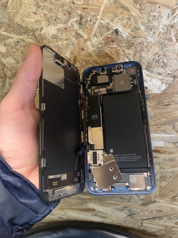 Iphone 13 icloud розборка екран плата корпус