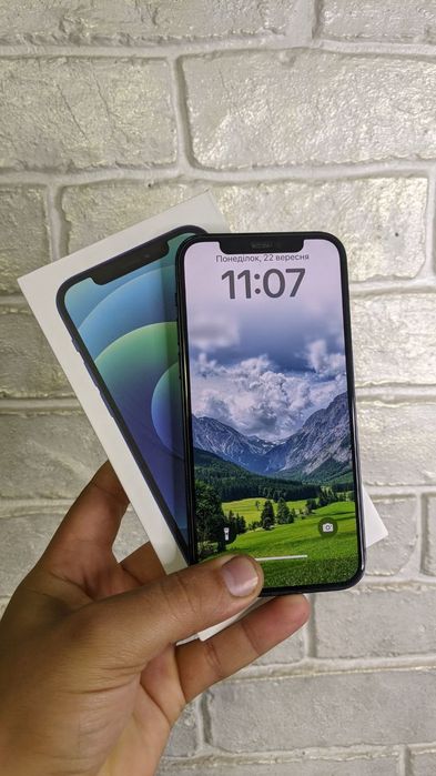 iPhone 12 128 black never look акумулятор 100% айфон 64 256 11 13