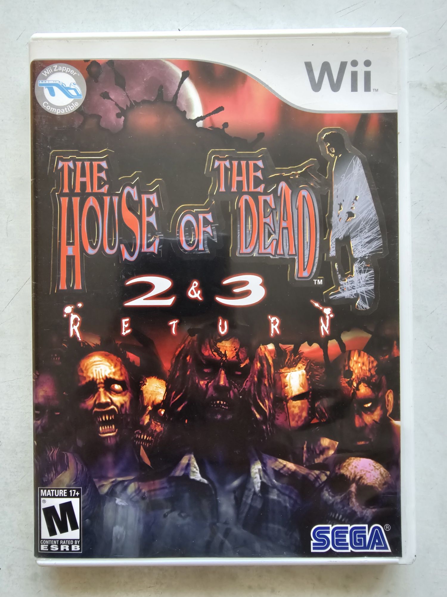 The House of The Dead 2&3 Return Nintendo Wii