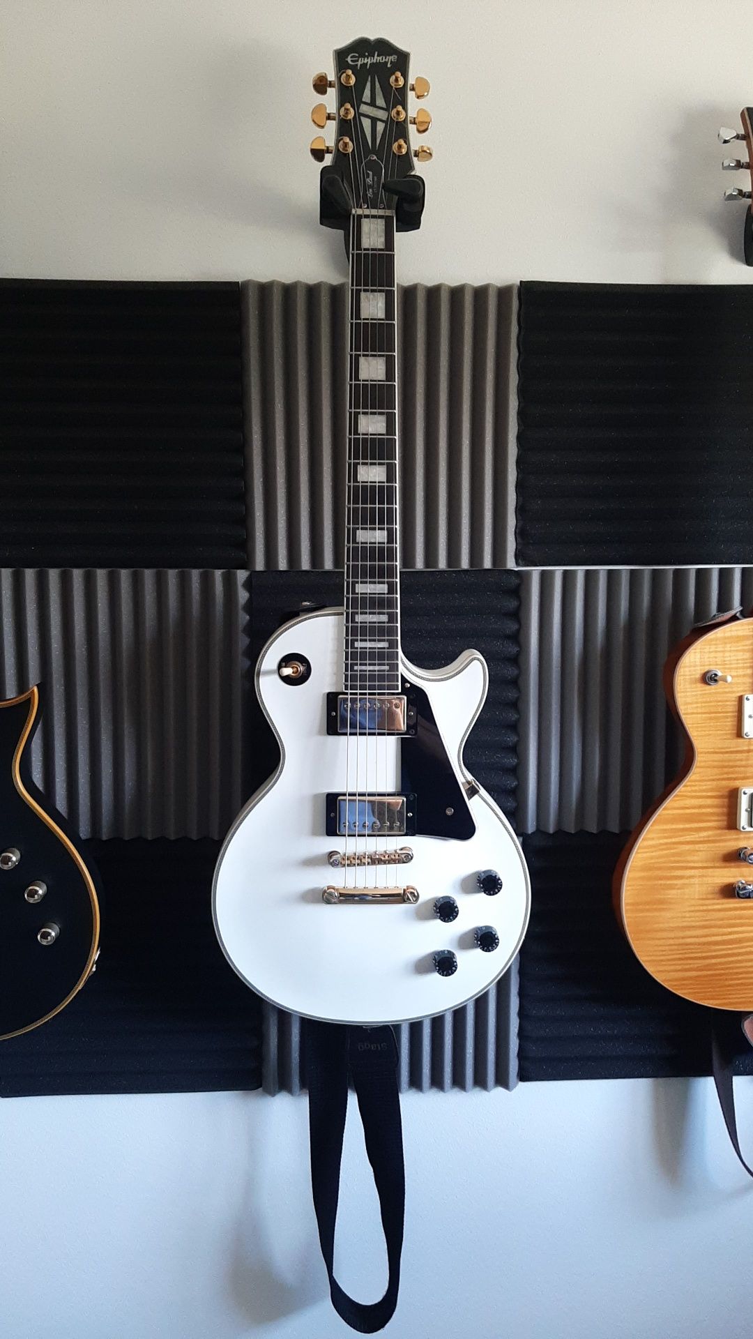 Les Paul - Epiphone Custom White