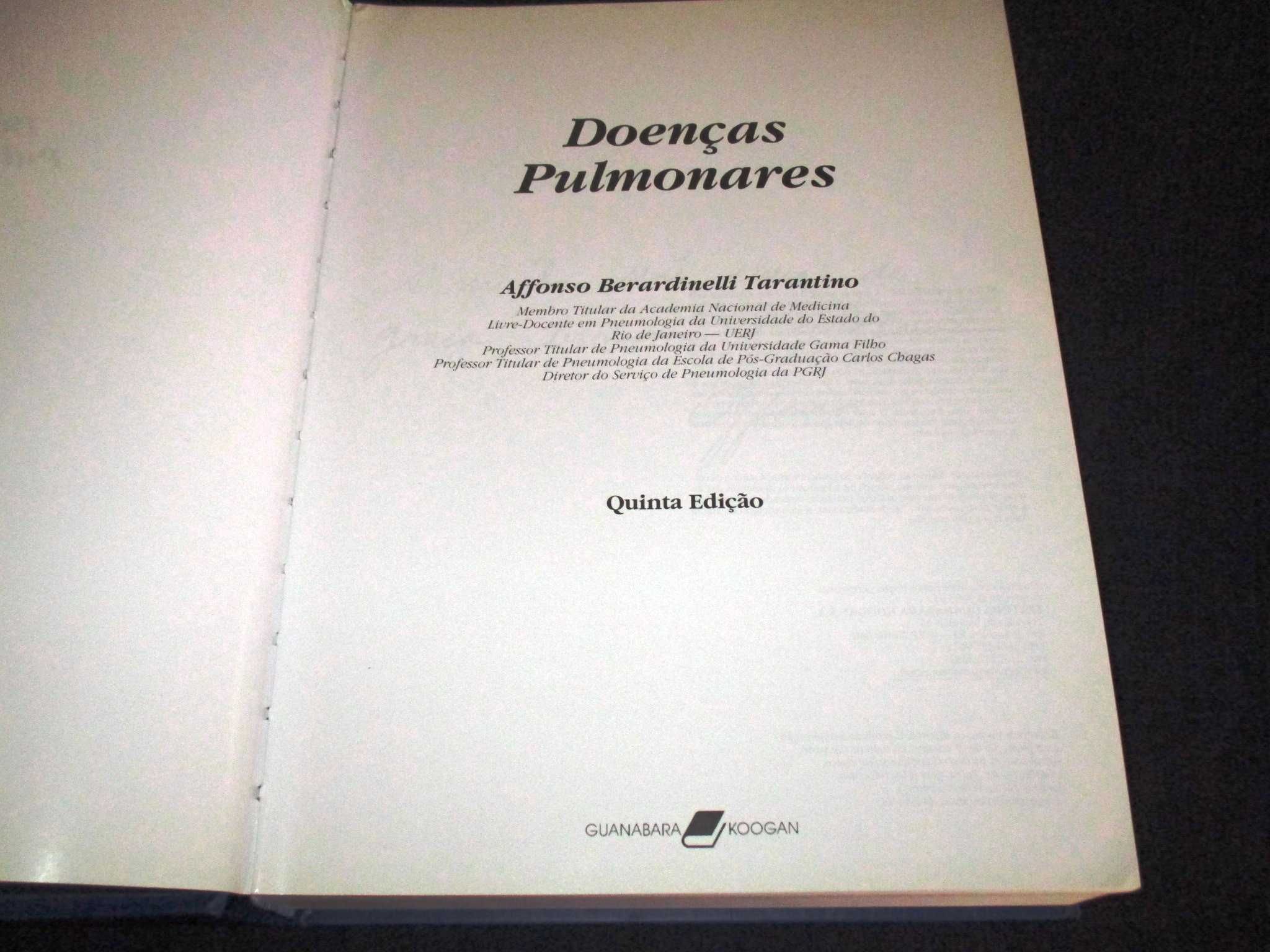 Livro Doenças Pulmonares Tarantino 5ª edição