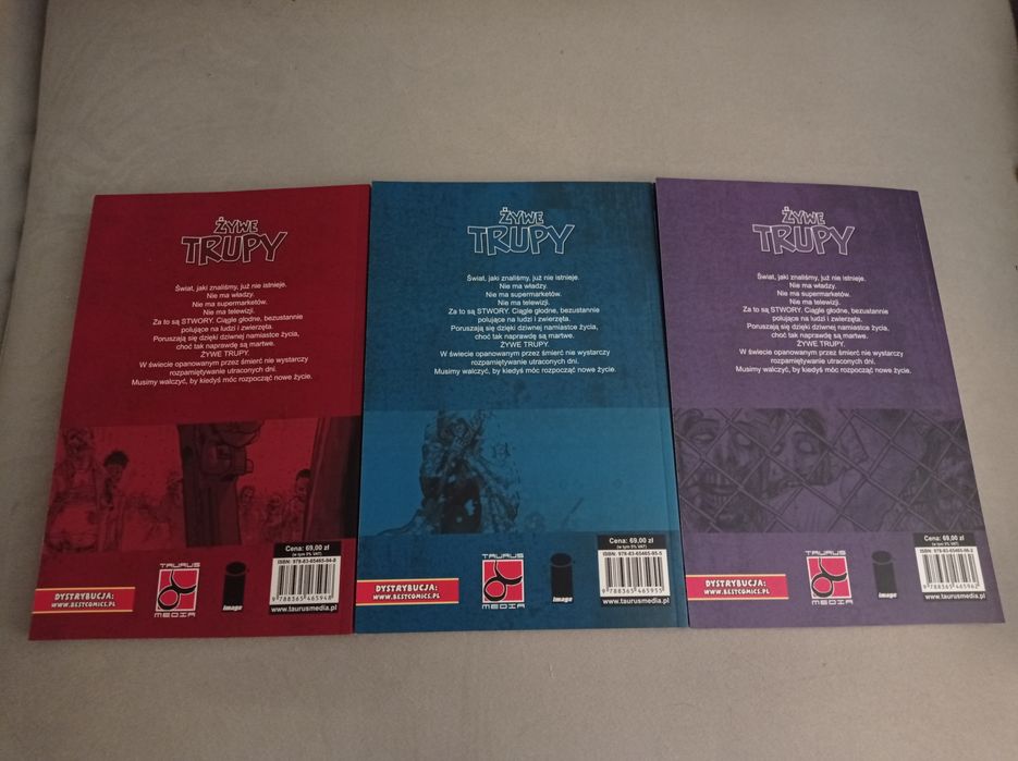 Żywe trupy tomy 1-3