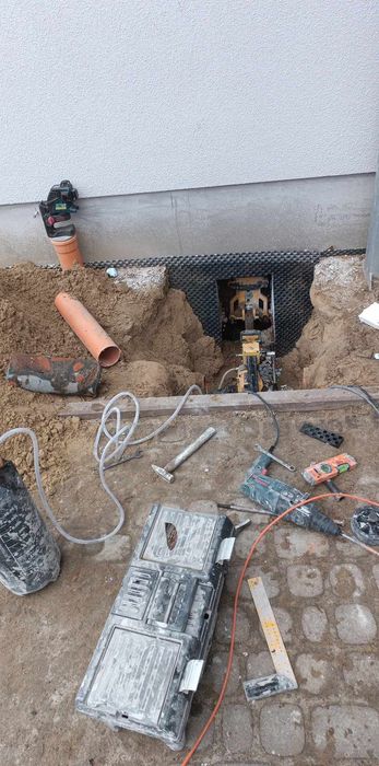 Tanie wiercenie otworóww betonie i każdym materiale na sucho i mokro