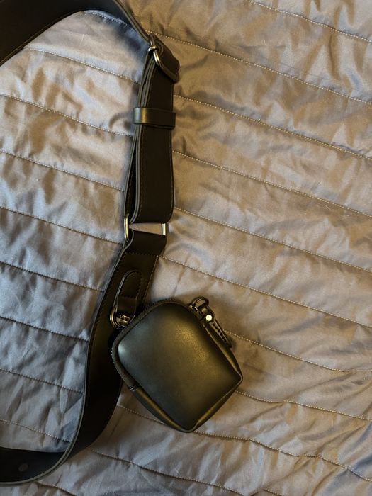 Сумка чорна еко шкіра