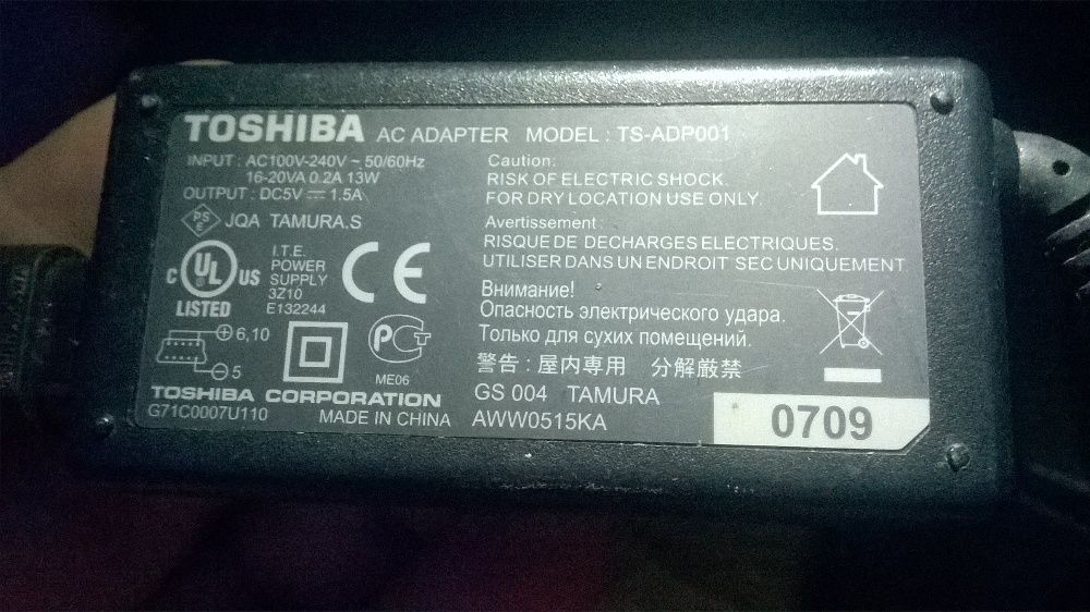 Блок питания Toshiba