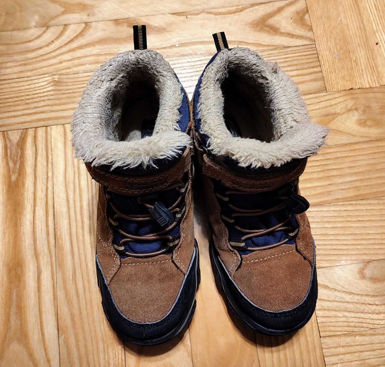 buty chłopięce zimowe SPRANDI, śniegowce, rozmiar 35