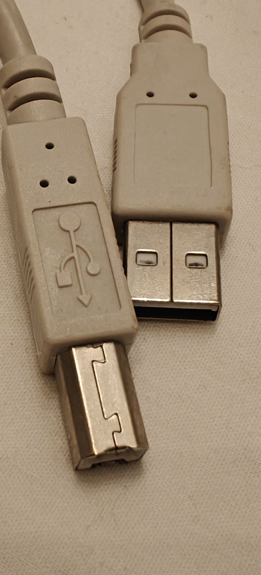Kabel USB typu A i typu B