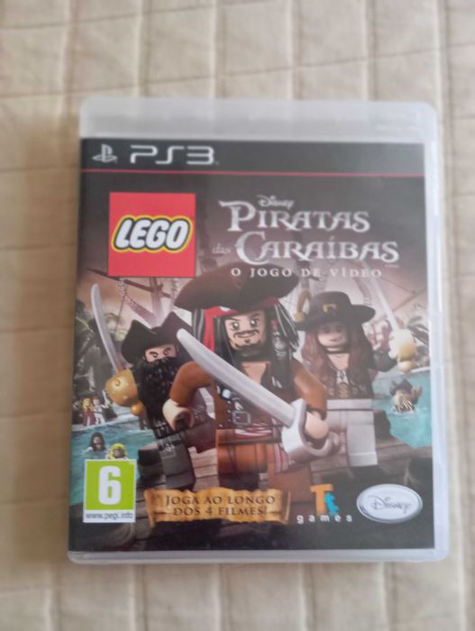 Jogos Ps3 - Lego- Pirata das Caraíbas -