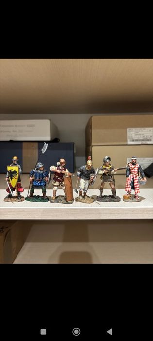 Олов'яні фігурки фірми Del Prado Середньовіччя