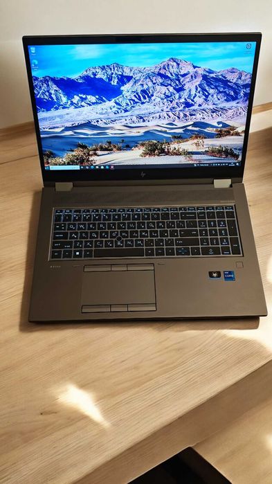 Ноутбук HP Zbook 17 Fury G8 i7-11800H/16Gb/512SSD/P1200 4gb