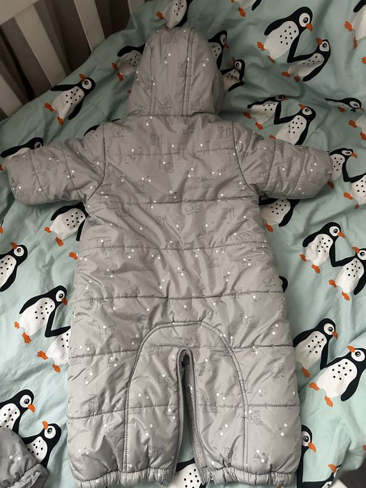 Зимовий комбинезон дитячий mothercare 68 розмір для дівчинки/хлопчика