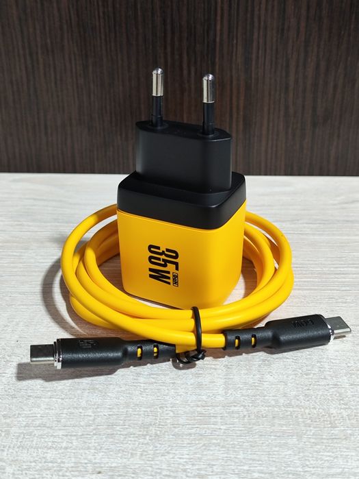 Зарядний пристрій 35W Asometech екран+кабель