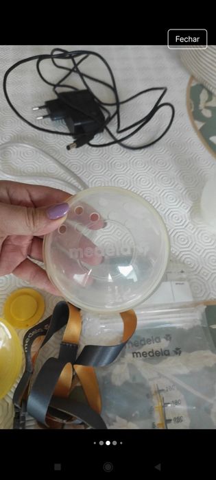 Bomba eléctrica para amamentação