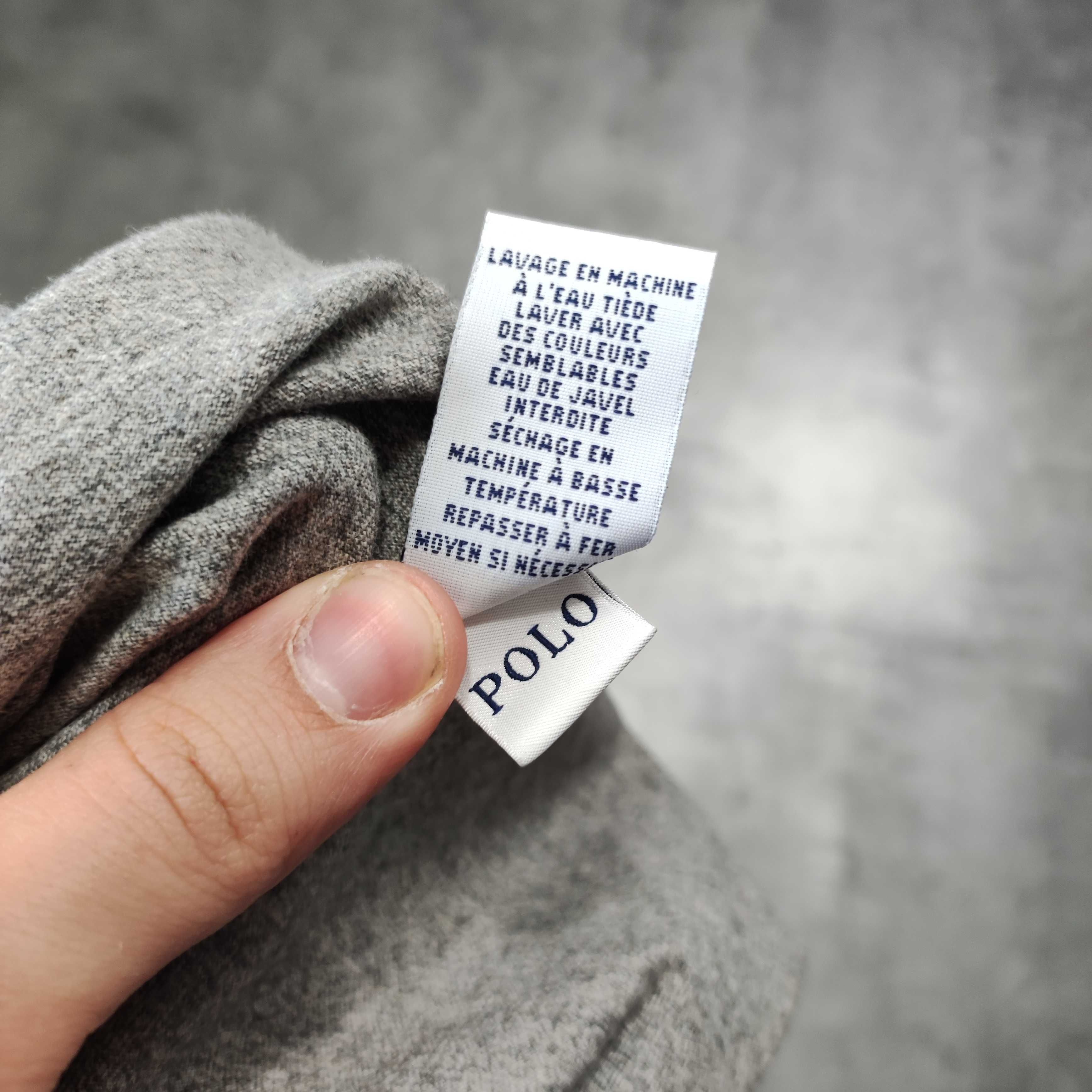 MĘSKA Koszulka z Długim Rękawem PREMIUM Polo Ralph Lauren Elegancka RL