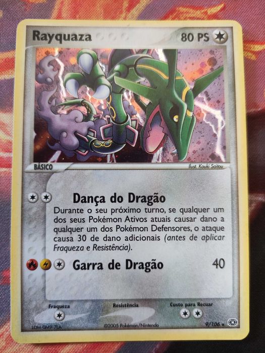 Rayquaza Foil Carta Pokémon