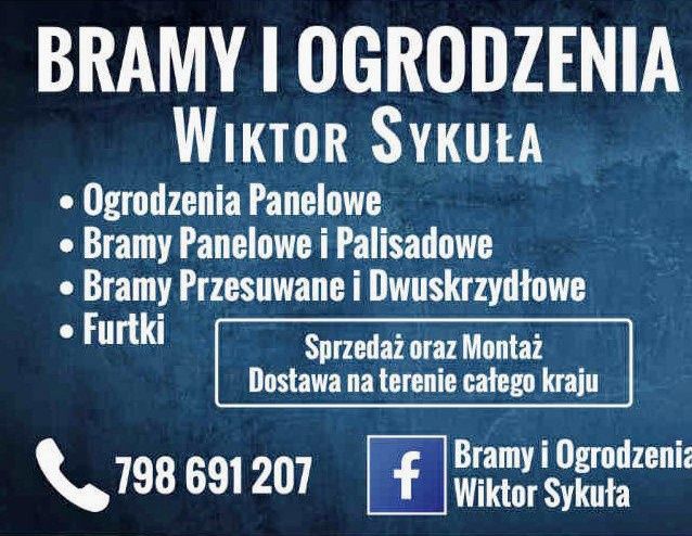 Ogrodzenia panelowe palisadowe betonowe grzebieniowe brama furtka