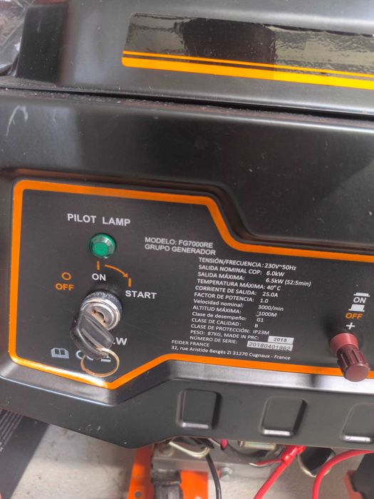 Gerador 6,5kva rigorosamente novo