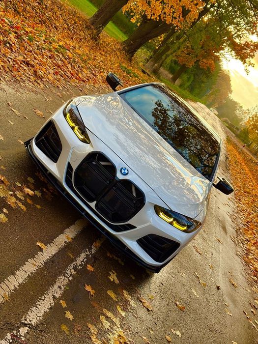 BMW Seria 4 BMW M440i G22 Salon Polska Xdrive Mhev Maxton Radary Biała perła