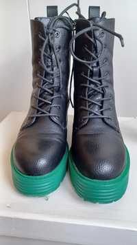 Botins Seaside em preto