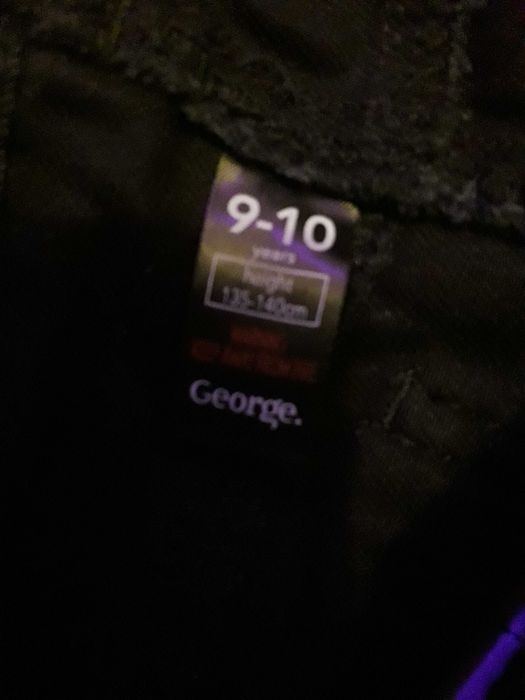 spodenki jeansowe czarne