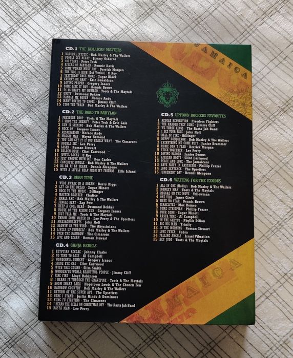 Coletânea 6 CD de Reggae
