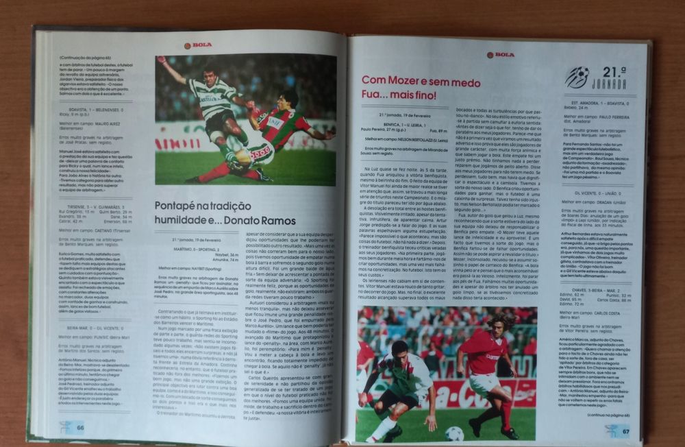 Livro Uma Época de Futebol 94/95