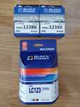 Zestaw tuszy Black Point BPB LC123 CMYK oraz 2 tusze czarne.