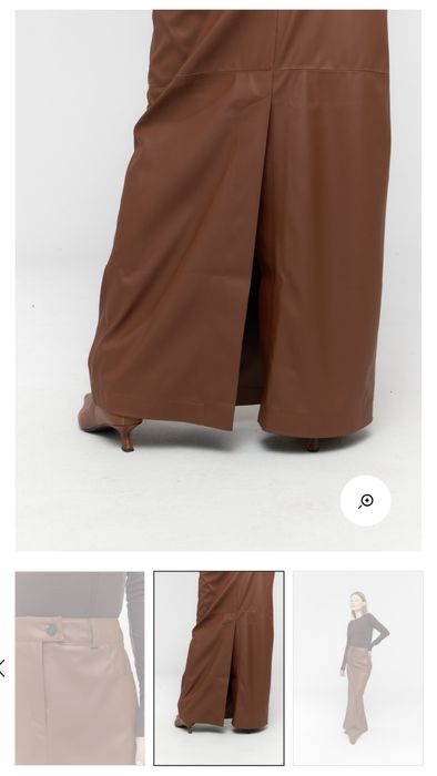 Спідниця з екошкіри від Skripka