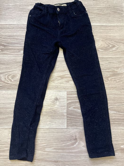 Оксамитові штани під джинс  на дівчинку на 7 8 років