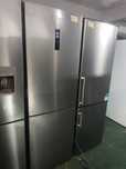 Frigorifico combinado cinzento becken