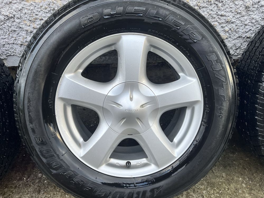 Alu felgi 17 isuzu d-max z oponami