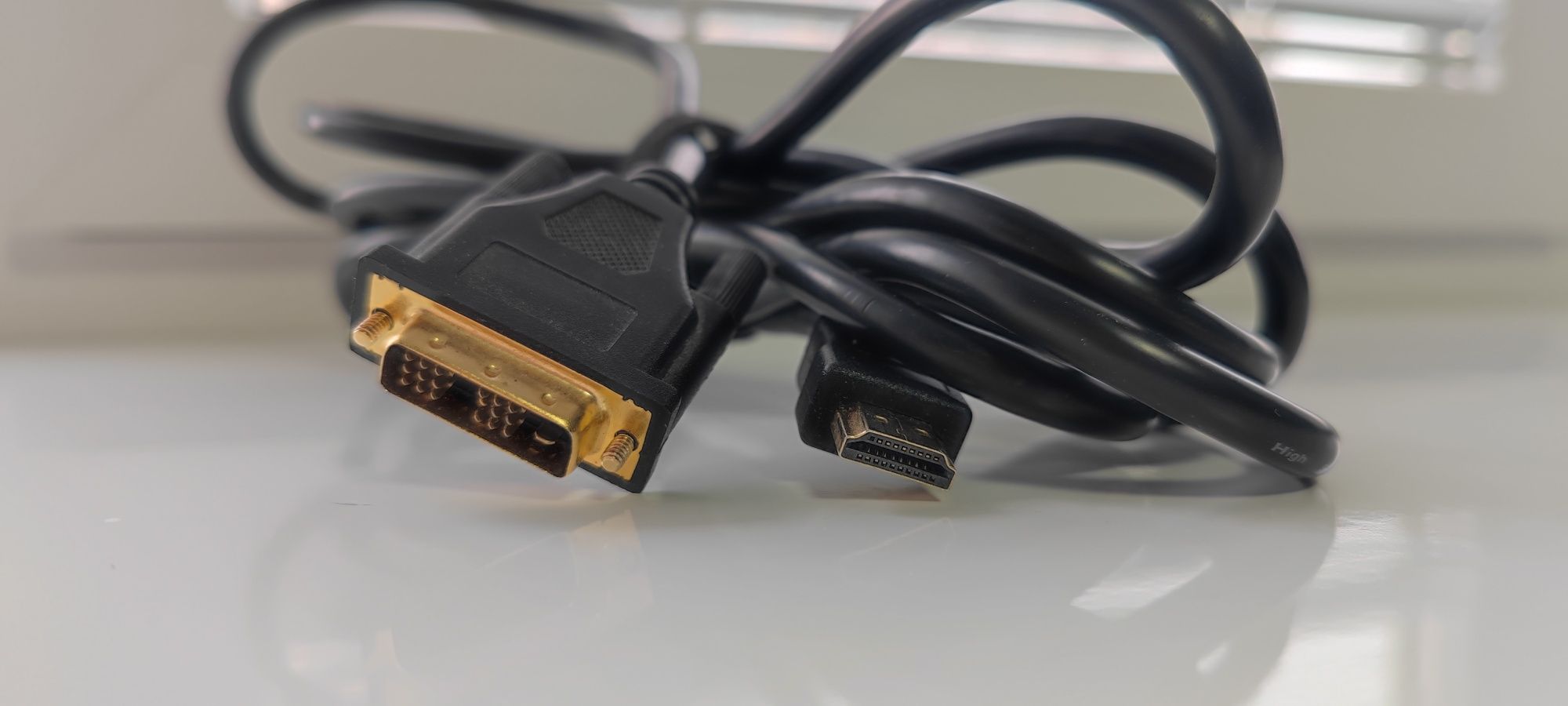 Кабель HDMI-DVI M-M 3метра Black