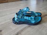 Super sandalki 4f niebieskie 34