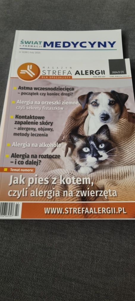 Czasopisma/gazety medyczne dla lekarzy