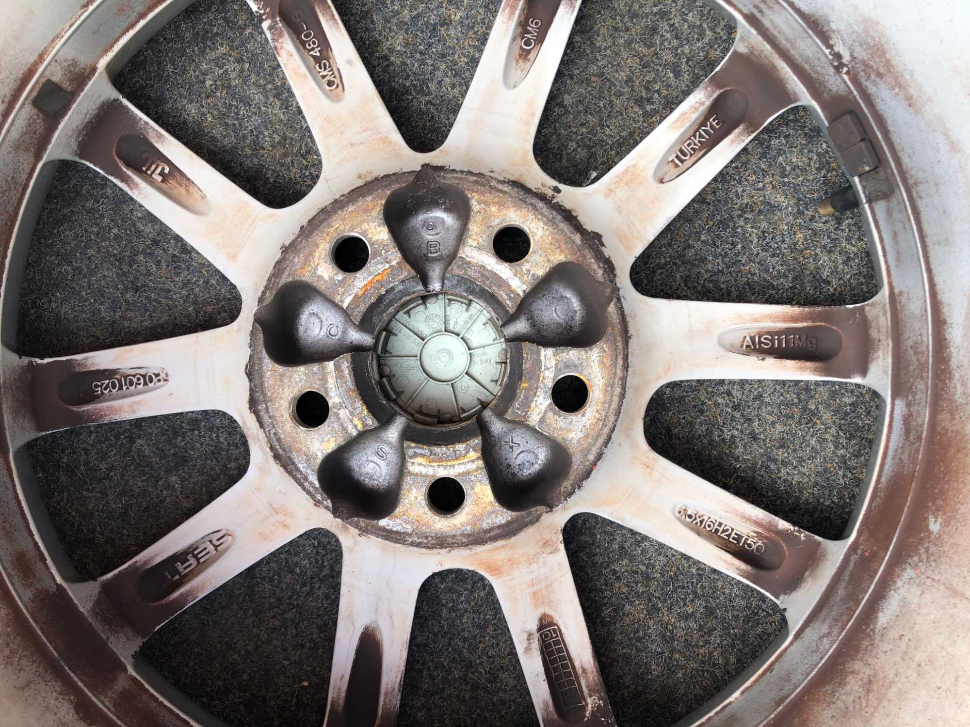 Литые диски Литі диски SEAT оригінал VAG  5x112 ET 50  R 16