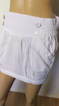 SG Spódnica damska 36, S , biała spódnica 36, S, mini spódniczka 36, S