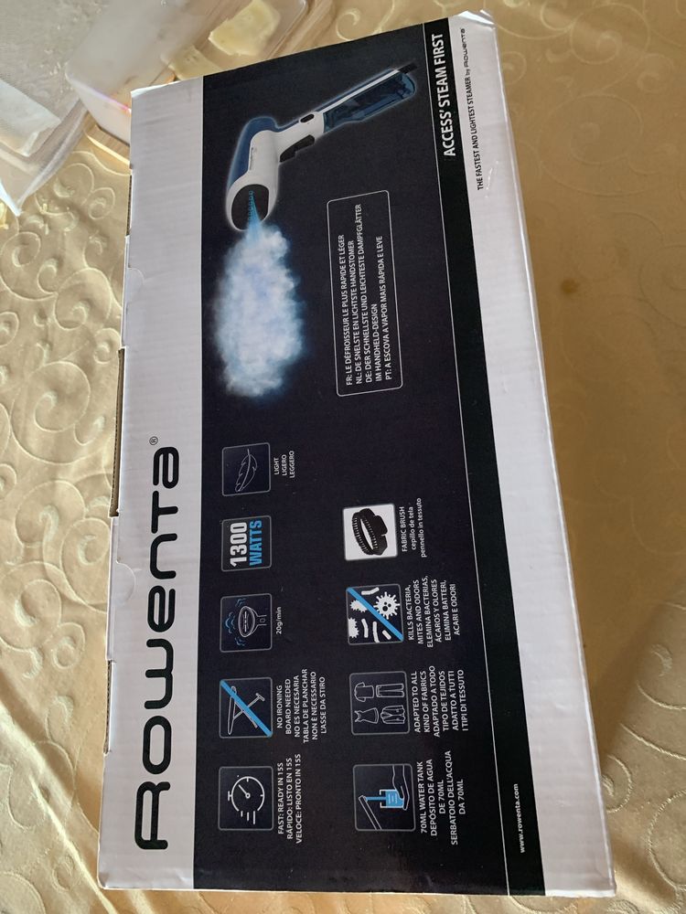 Vaporizador de Roupas Portátil Rowenta Access Steam – 1300W