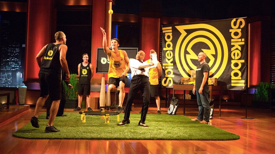 Spikeball como apresentado na TV no Shark Tank