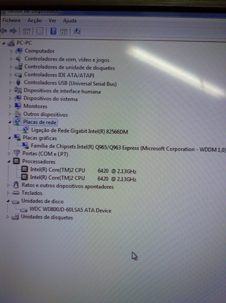 PC Desktop HP Dual Core