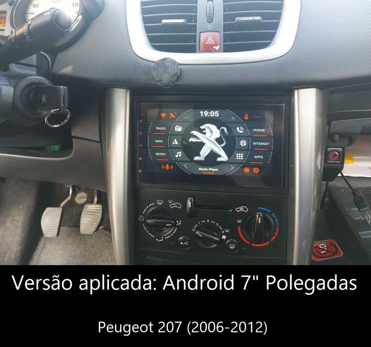 (NOVO) Rádio 2DIN 7" ANDROID 13 • [4+64GB] OFERTA Câmera Moldura • GPS
