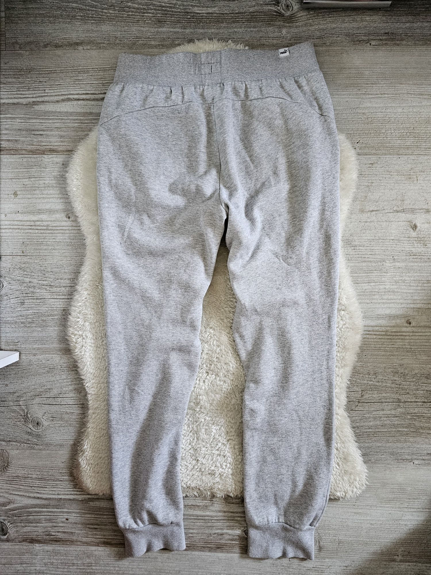 Spodnie dresowe Puma dres , Dresy Puma Rozmiar S Szare