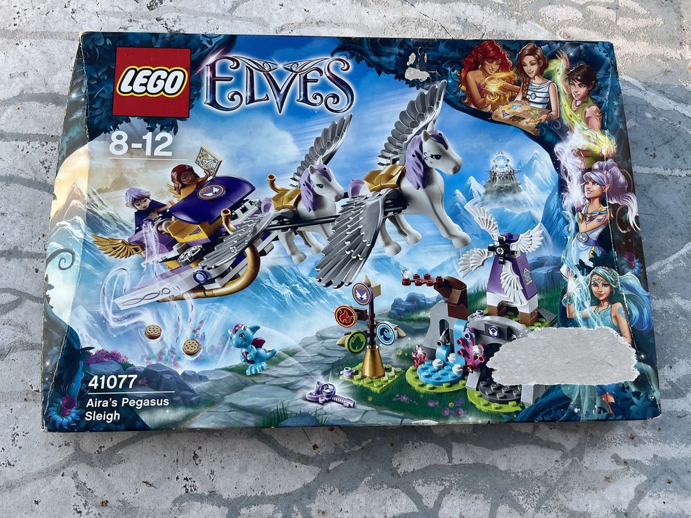 Lego Elves 41077 Sanie Pegaza Airy