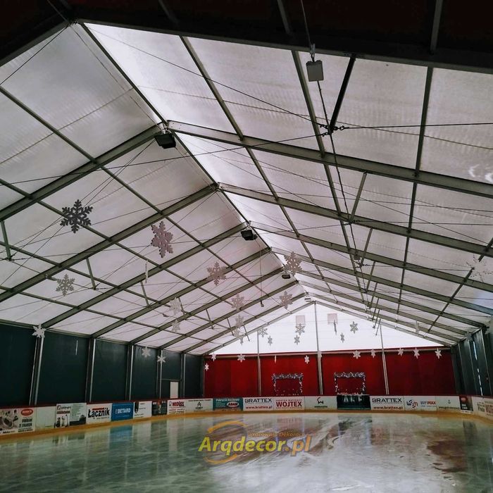 Śnieżynki styropianowe, Mega Paka! 49cm! 40 sztuk!