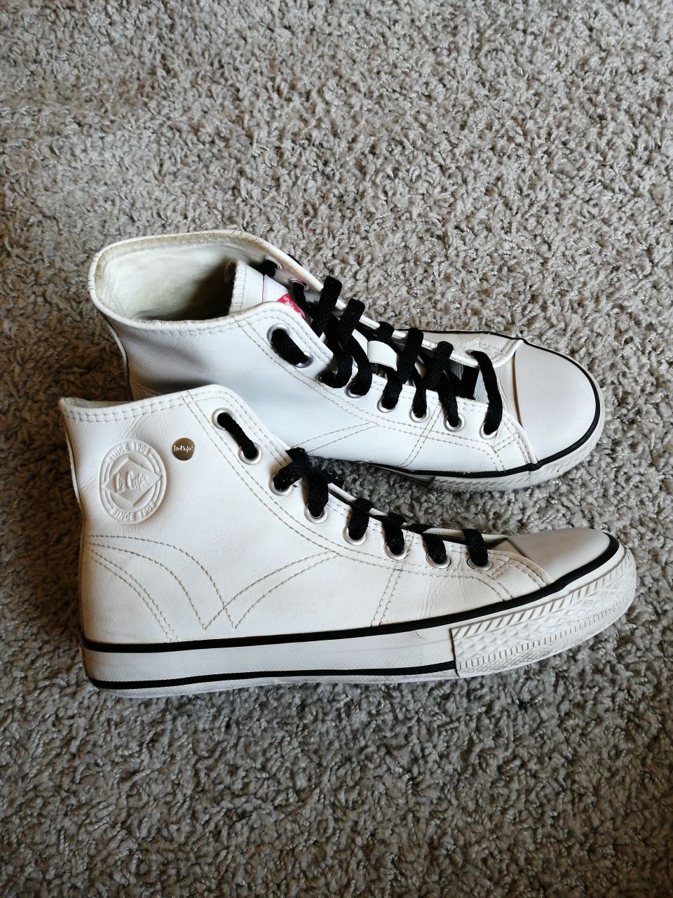 Trampki skórzane Lee Cooper