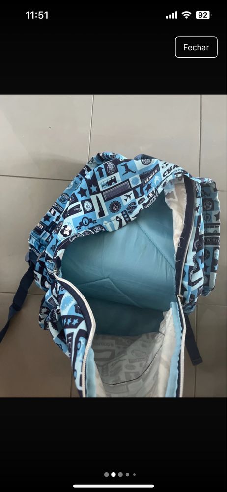 Mochila original do Porto