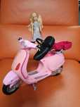 Lalka Barbie skuter