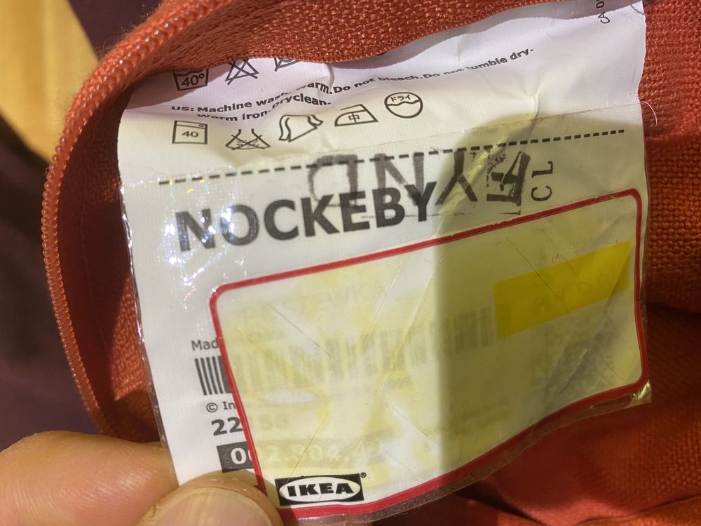 Pokrowiec nockeby ikea 40x70