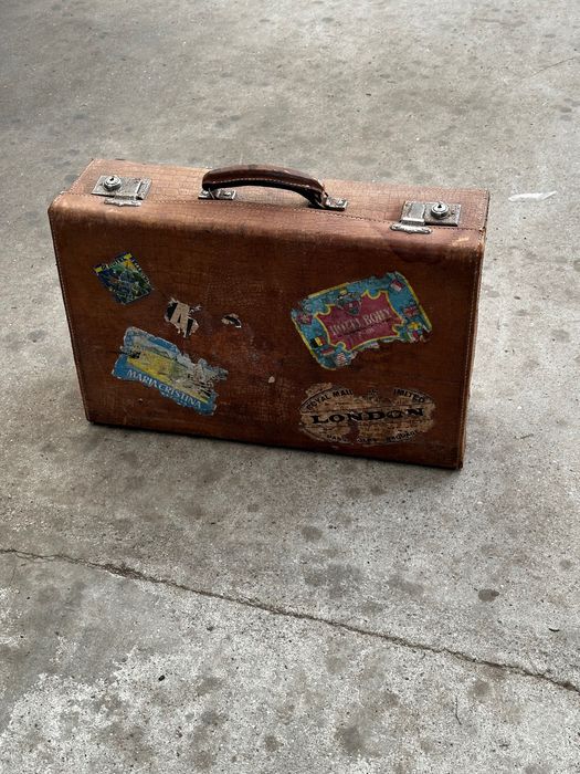 Malas couro vintage