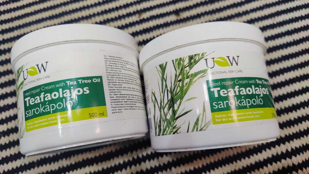 Цена Две 2шт Банки Бальзама на Пятки UOW Laboratory Tea Tree по 500 мл